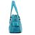 Marc by Marc Jacobs Borsa Boston Blue Leather Classic Q Baby Groovee - vista 2