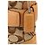 Coach F07077 Borsa a tracolla 2-Way Soho Signature Beige Tan - vista 6