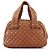 Marc Jacobs Borsa bowling in pelle trapuntata marrone chiaro - vista 3