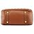 Marc Jacobs Borsa bowling in pelle trapuntata marrone chiaro - vista 5