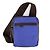 Prada Blauer Canvas-Rucksack Fall 1999