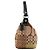 Coach Mini Pochette Bag Patchwork Signature Beige - vista 2