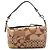 Coach Mini Pochette Bag Patchwork Signature Beige - vista 3