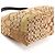 Coach Mini Pochette Bag Patchwork Signature Beige - vista 9