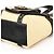 Coach Borsa Tote Legacy Soho in pelle e paglia Beige Black - vista 7