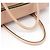 Chloé Borsa Boston Madeleine in pelle Rosa Beige - vista 11
