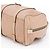 Chloé Borsa Boston Madeleine in pelle Rosa Beige - vista 12