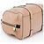 Chloé Borsa Boston Madeleine in pelle Rosa Beige - vista 13
