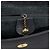 Gucci Anthrazitfarbene Lederhandtasche mit Bamboo-Griff - Ansicht 11