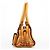 Chloé Borsa Tote Edith in pelle Tan - vista 2