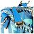 Emilio Pucci Blau abstrakte Leder Mini Boston 2-Way Tasche - Ansicht 7