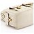Marc Jacobs Borsa a tracolla Blake in pelle trapuntata avorio con tasche multiple - vista 8