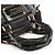 Marc by Marc Jacobs Borsa 2-Way Baby Aidan in pelle nera Twisted Q - vista 10