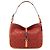 Coach Borsa a tracolla Hobo Hamptons 6091 Red Tan Signature Canvas