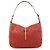 Coach Borsa a tracolla Hobo Hamptons 6091 Red Tan Signature Canvas - vista 3
