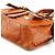 Chloé Borsa Bay 2-Way in pelle marrone - vista 10