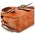 Chloé Borsa Bay 2-Way in pelle marrone - vista 9