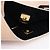Gucci Borsa a tracolla con catena in pelle verniciata beige - vista 9