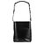 Gucci 001 4286 Borsa a secchiello a tracolla in pelle di vitello nera - vista 3