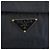 Prada Borsa a mano in nylon Tessuto Metallo blu navy - vista 6