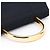 Prada Borsa a mano in nylon Tessuto Metallo blu navy - vista 9
