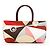 Emilio Pucci Saco Tote com Estampa Geométrica Abstrata Multicor - vista 3