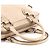 Marc Jacobs Borsa Bowling Blake in pelle beige - vista 11