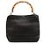 Bamboo Gucci Borsa a tracolla in pelle intrecciata marrone scuro con bambù 1996