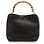 Bamboo Gucci Borsa a tracolla in pelle intrecciata marrone scuro con bambù 1996 - vista 3