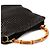 Bamboo Gucci Borsa a tracolla in pelle intrecciata marrone scuro con bambù 1996 - vista 8