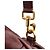 Marc by Marc Jacobs Borsa 2-Way Classic Q in pelle bordeaux - vista 10
