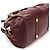 Marc by Marc Jacobs Borsa 2-Way Classic Q in pelle bordeaux - vista 7
