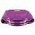 Marc by Marc Jacobs Borsa 2-Way Classic Q Fran in pelle viola - vista 4
