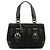 Coach Borsa Tote Soho 3646 Black Signature Canvas
