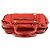 Marc by Marc Jacobs Borsa Bowling in pelle rossa con tasca anteriore - vista 4