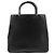 Bamboo Gucci 002 1059 Borsa a mano in pelle nera con manico in bambù