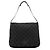 Gucci Borsa a tracolla Horsebit 1997 in camoscio nero GG