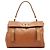 Yves Saint Laurent Borsa Muse Two in pelle marrone chiaro