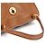 Yves Saint Laurent Borsa Muse Two in pelle marrone chiaro - vista 12