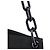 Prada Borsa a tracolla Swing Chain in Tessuto nera - vista 6