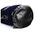 Miu Miu Zaino Duffle in pelle craquelé e velluto blu navy - vista 11
