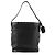 Gucci Fall 2002 Schwarze Leder-Bucket-Bag mit Scharnierrahmen - Ansicht 3