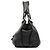 Céline Borsa Hobo Bittersweet in pelle nera - vista 3