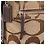 Coach Borsa a tracolla F15067 Beige Signature C - vista 6