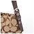 Coach Borsa a tracolla F15067 Beige Signature C - vista 7