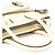 Chloé Borsa Tote Betty Off-White in pelle di agnello - vista 12