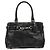Coach Borsa Tote Hamptons in pelle liscia nera F11199