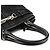 Coach Borsa Tote Hamptons in pelle liscia nera F11199 - vista 10
