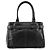 Coach Borsa Tote Hamptons in pelle liscia nera F11199 - vista 3