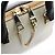 Chloé Borsa 2-Way Bailey in pelle Grey Navy - vista 6
